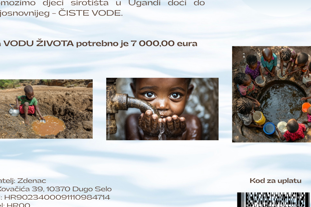 Projekt: Izgradimo bunar za djecu sirotišta u Ugandi - REALIZIRAN