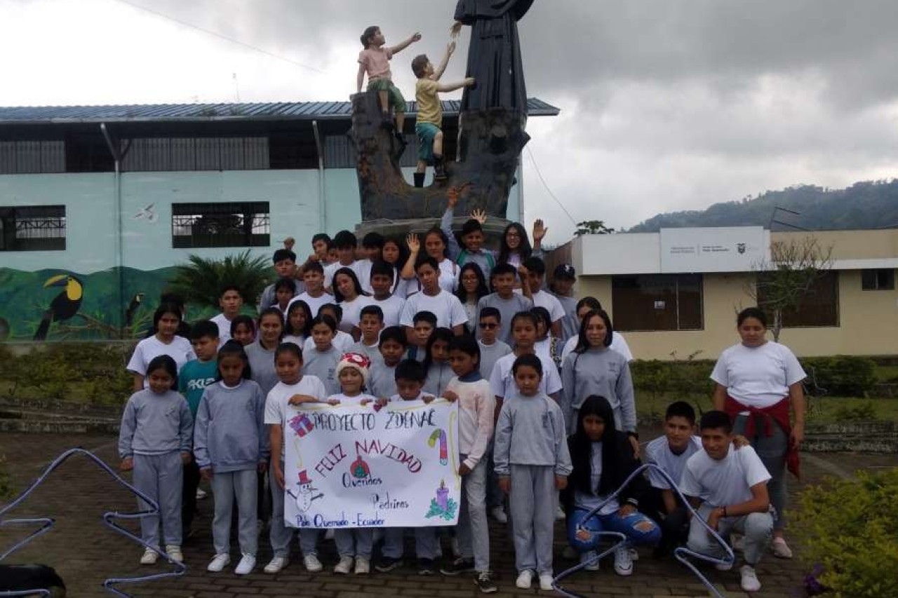Božićna čestitka iz Palo Quemada, Ekvador