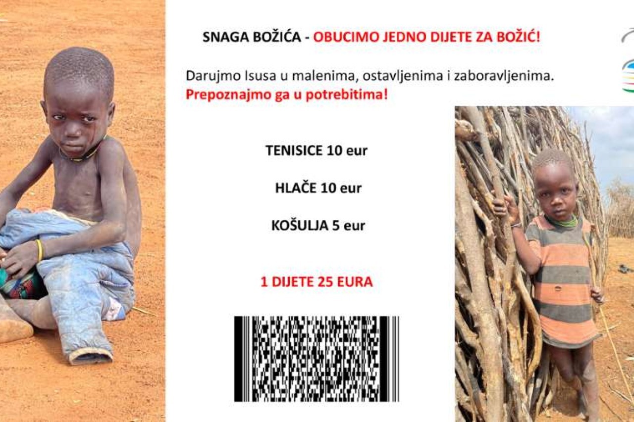 SNAGA BOŽIĆA - Obucimo jedno dijete za Božić!