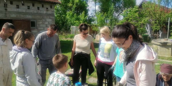 Susret volonterki Zdenca U Dugom Selu