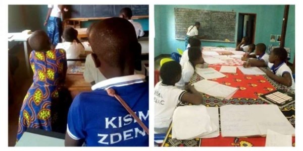Zdenac poučava u Tanzaniji
