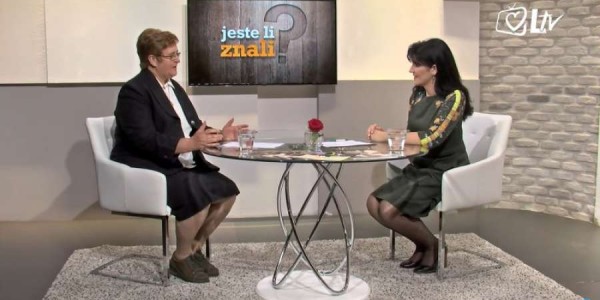 s.Ljilja na Laudato TV-u - gostovanje u emisiji Jeste li znali?