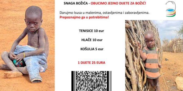 Akcija: SNAGA BOŽIĆA - Obucimo jedno dijete za Božić!