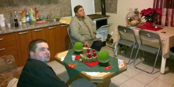 La alegría de la mudanza al renovado hogar