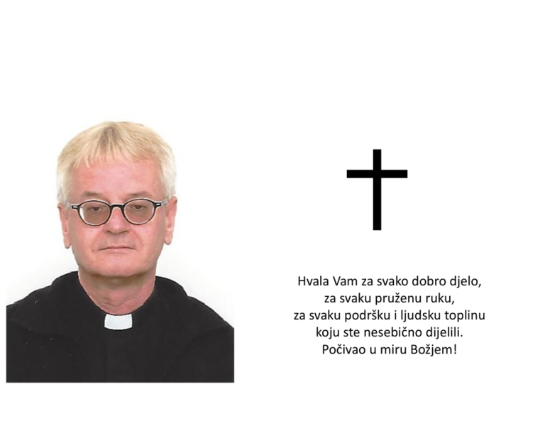 + don Ante Čotić - njegova snaga bila je u djelima